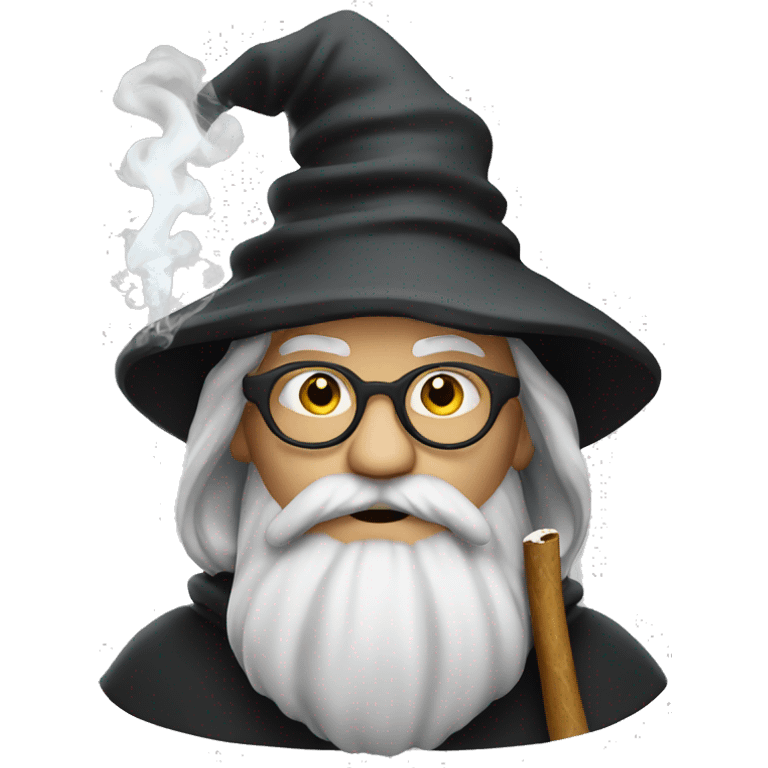 wizard smoking emoji