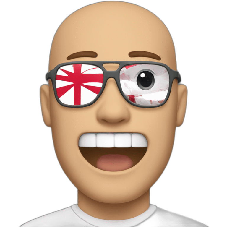 Winning England rugby fan emoji