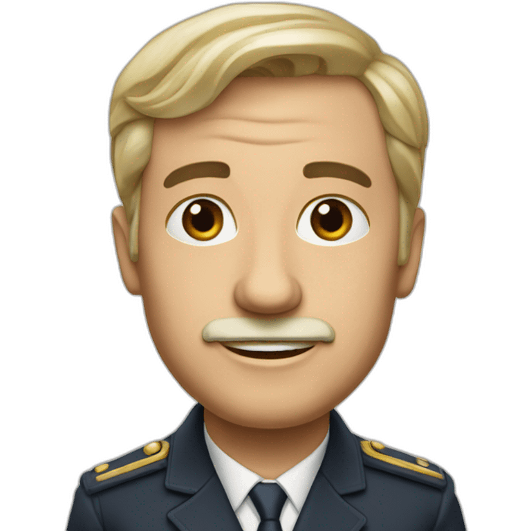 Président français emoji