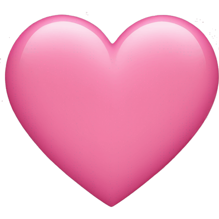 Pink heart emoji