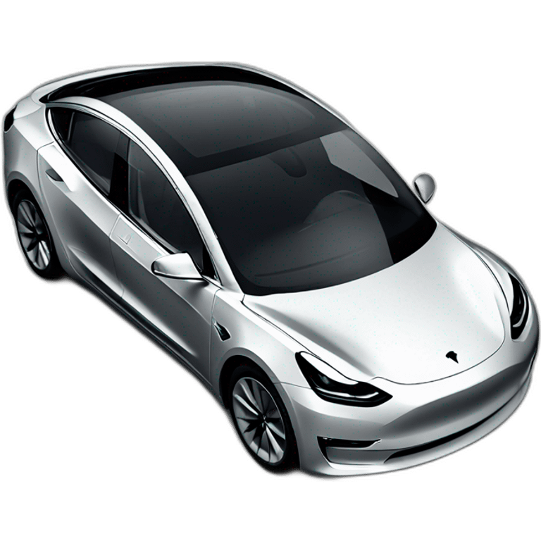 Tesla model 3 emoji