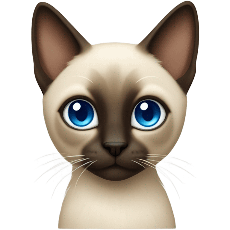 Siamese cat emoji