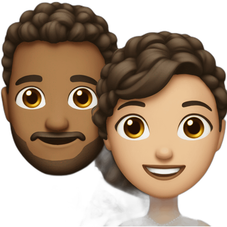 Bride is 30 Age old Groom is 34 Age Old emoji