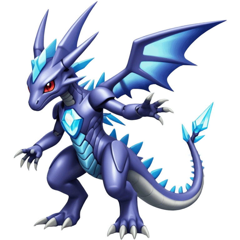  Cool Cute Edgy Shiny Godly Ethereal Digimon-Genesect-Dialga-Reptile full body emoji