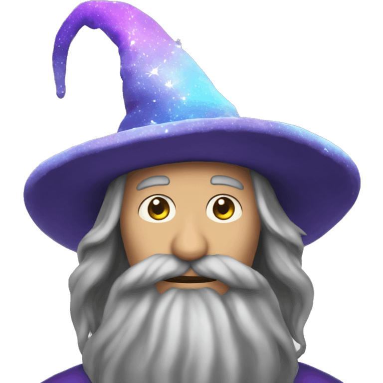 Wizzard magical hat emoji