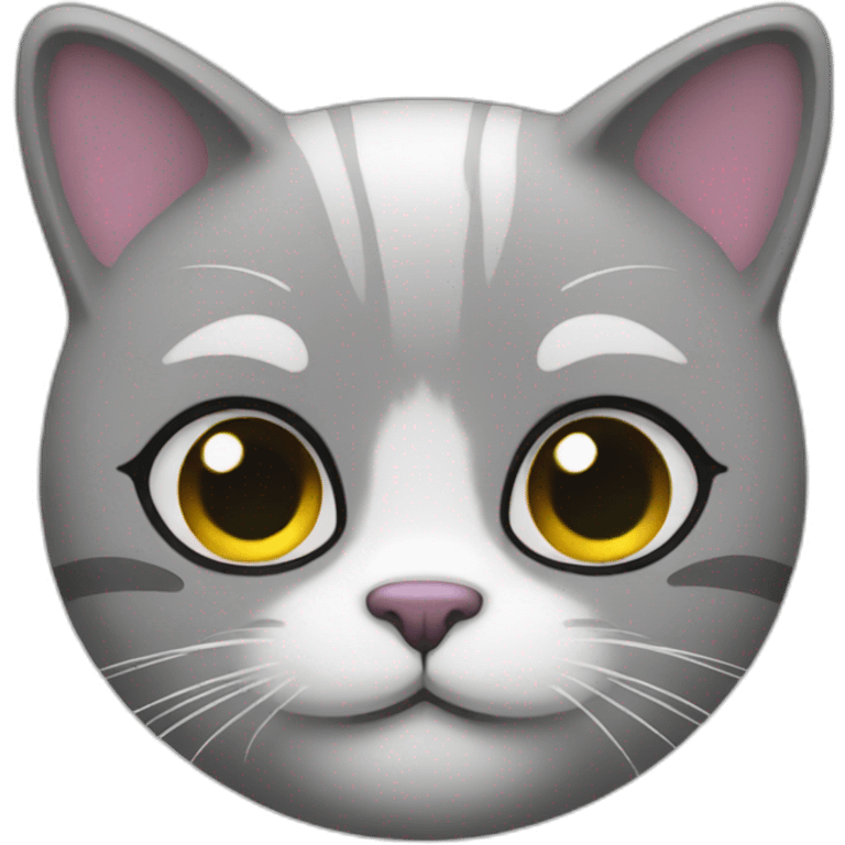 Un chat gay emoji