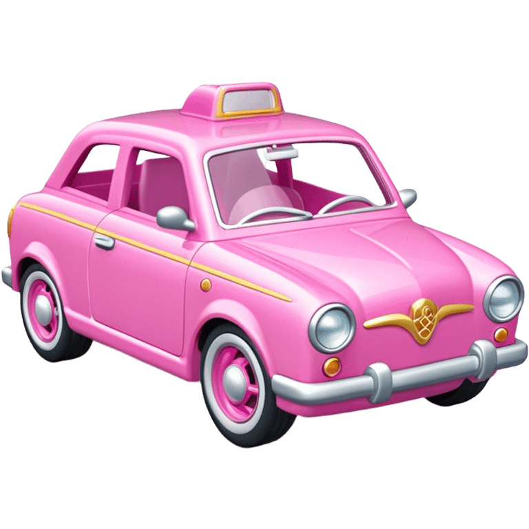 Pink Polly pocket car emoji