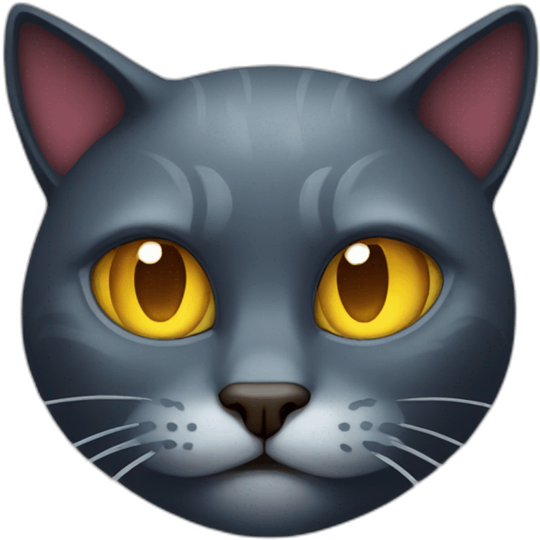 evil cat emoji