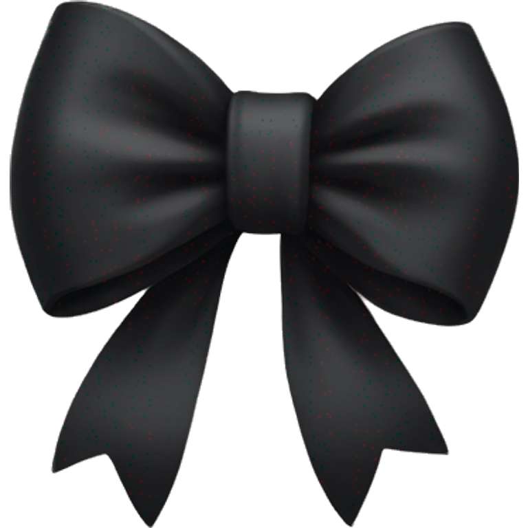 Little black bow emoji