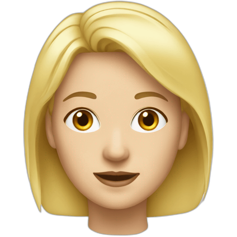 blonde frau mitte 20  emoji