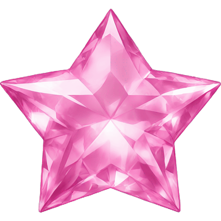 pink diamond star emoji