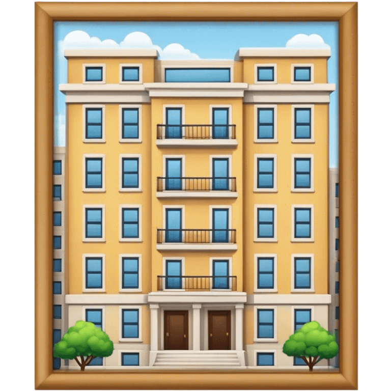 Apartment building emoji