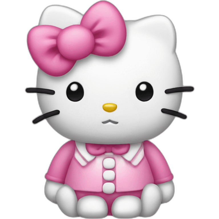 Hello kitty cute emoji