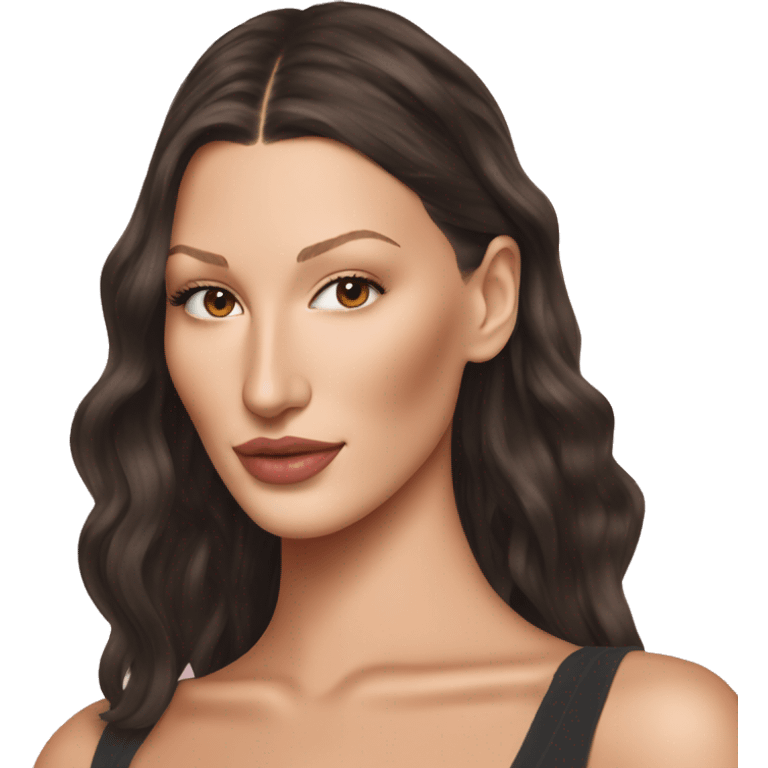 Bella Hadid emoji