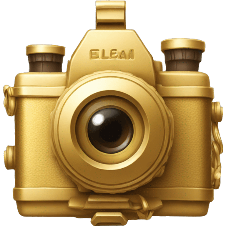 golden camera emoji