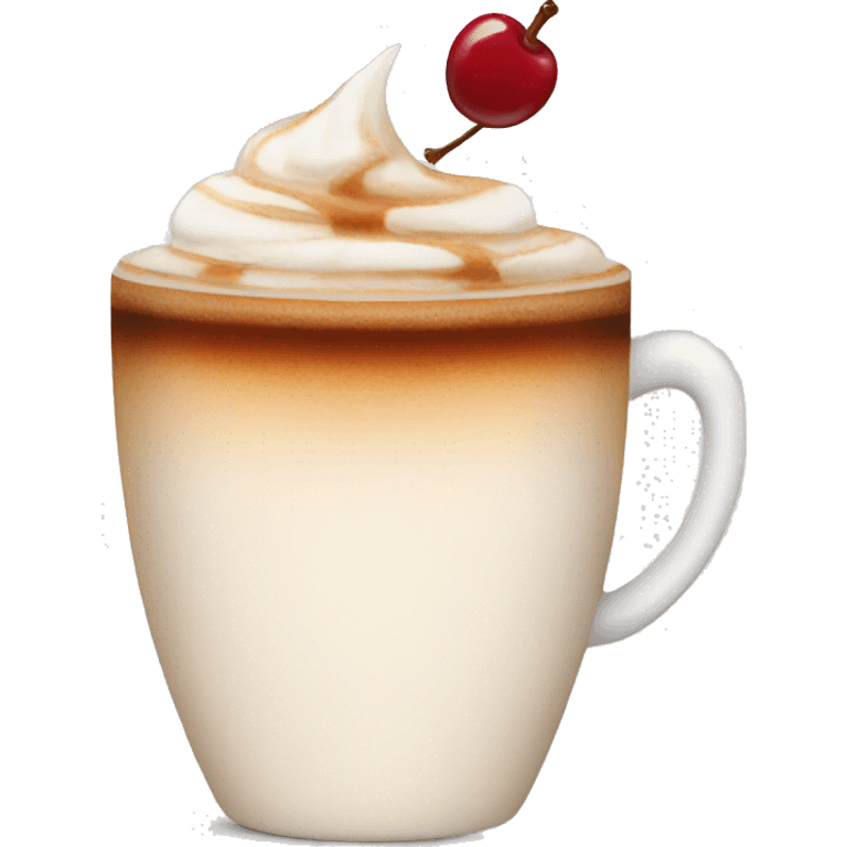 Cherry latte  emoji