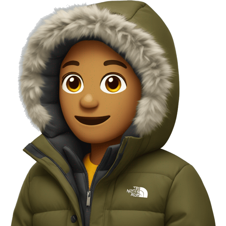 northface parka emoji