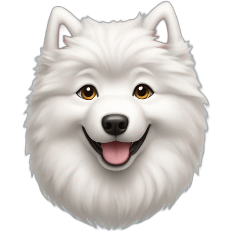 samoyed puppy emoji