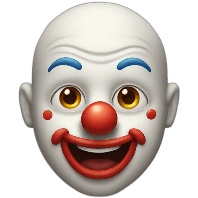 clown head emoji