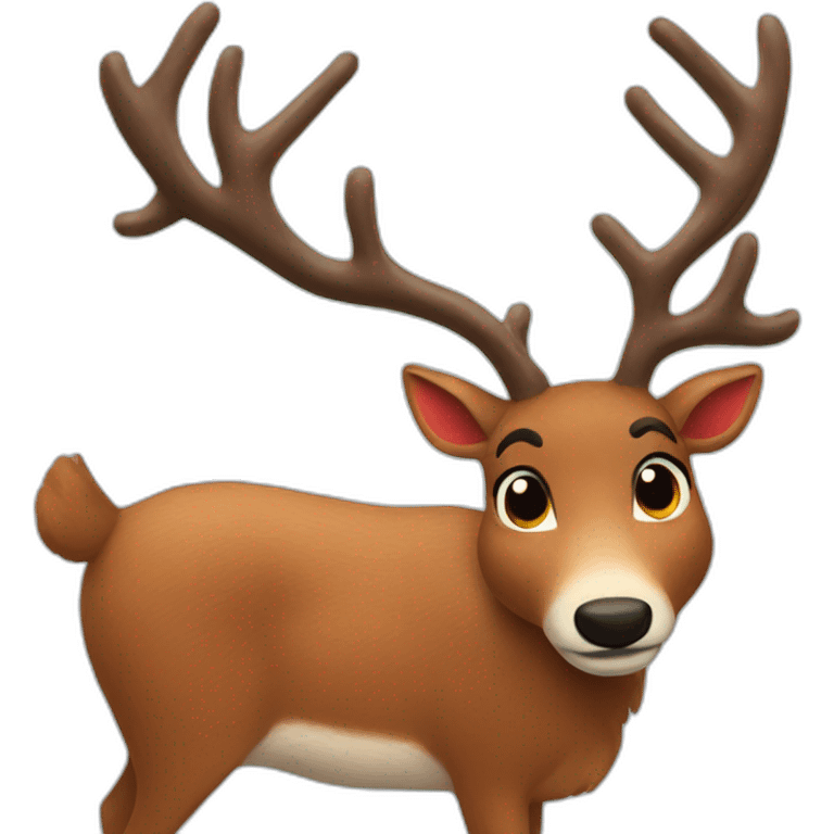 Rudolph emoji