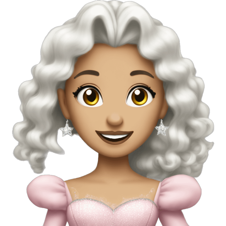 ariana as glinda from wicked emoji