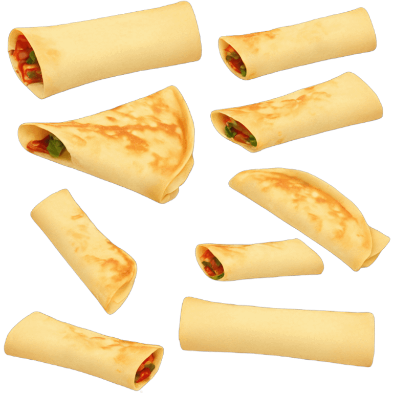 savoury crepe emoji