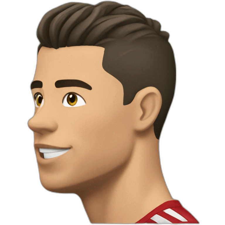 Cristiano Ronaldo kiss emoji