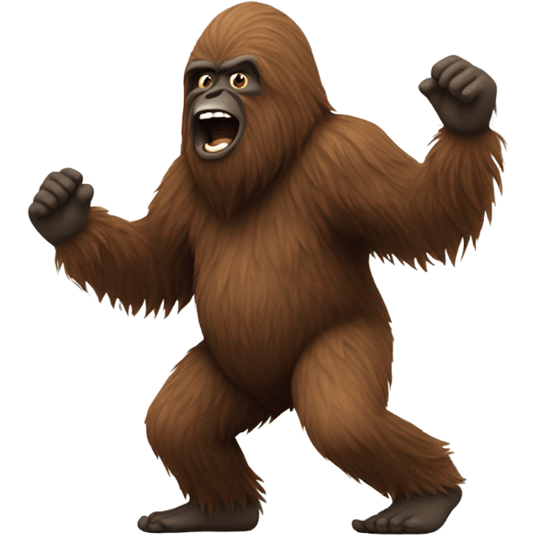 Sasquatch dancer emoji