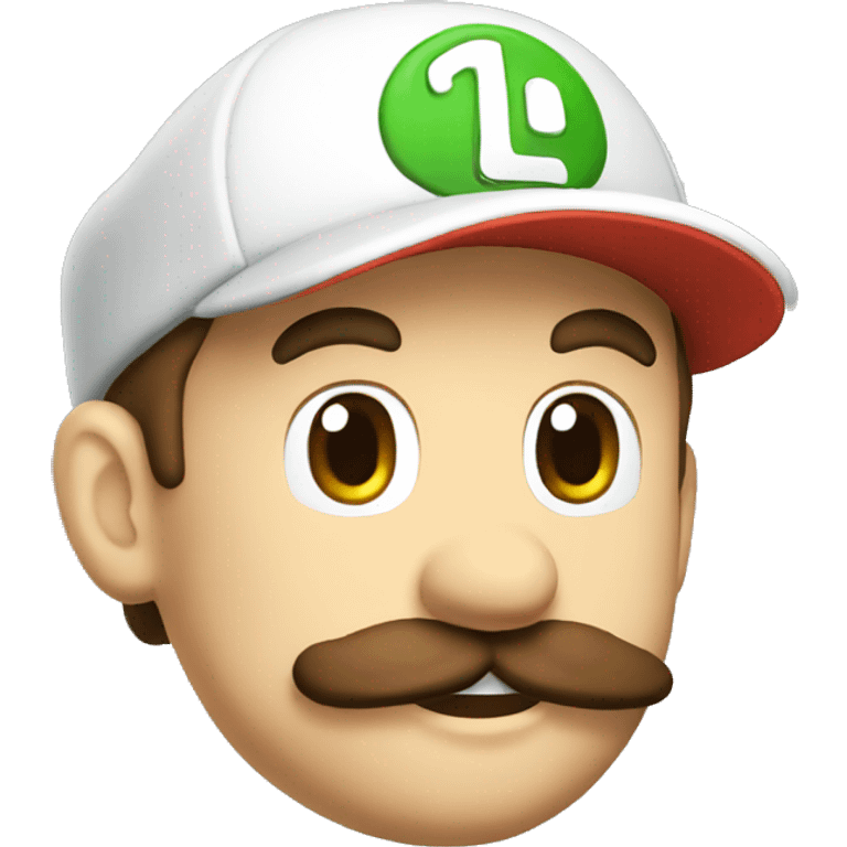 luigi hat emoji