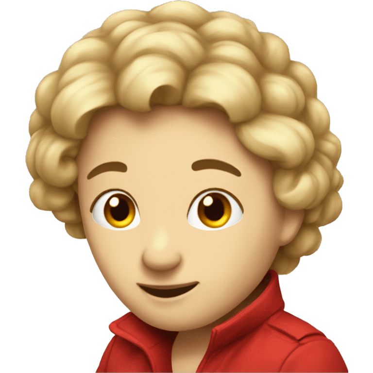 Red coquett emoji