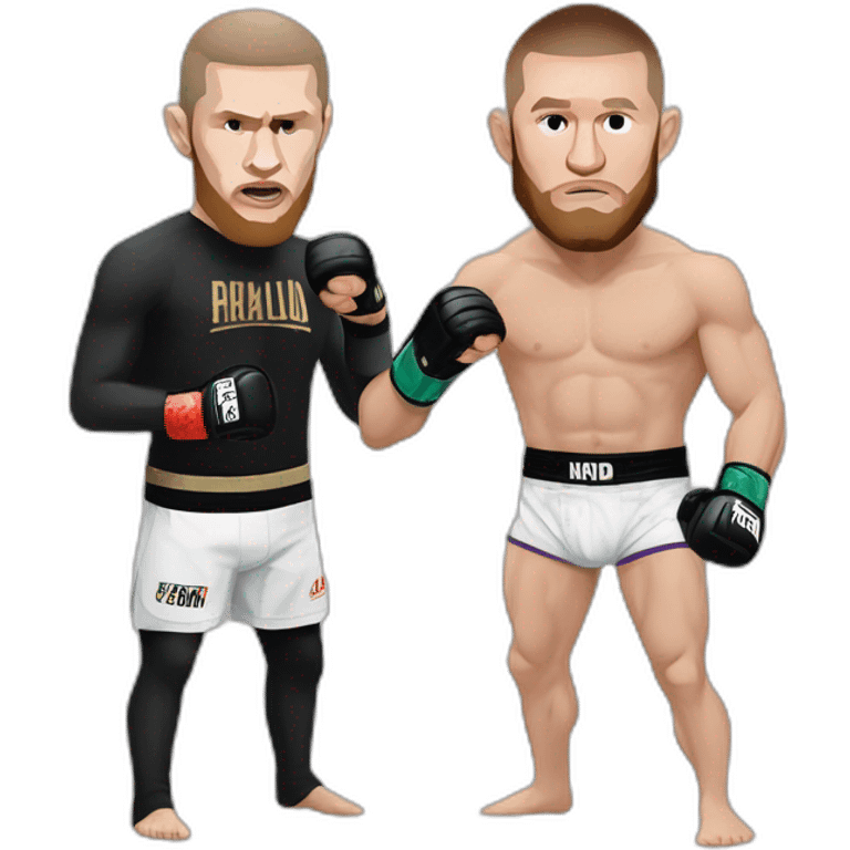 KHABIB NURMUGAMEDOV VS CONOR MCGREGOR emoji