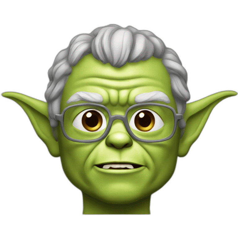 Hulke qui boit un e bière avec yoda emoji