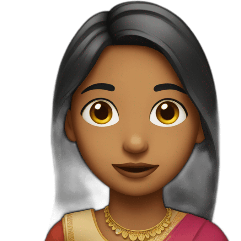 Indian girl emoji