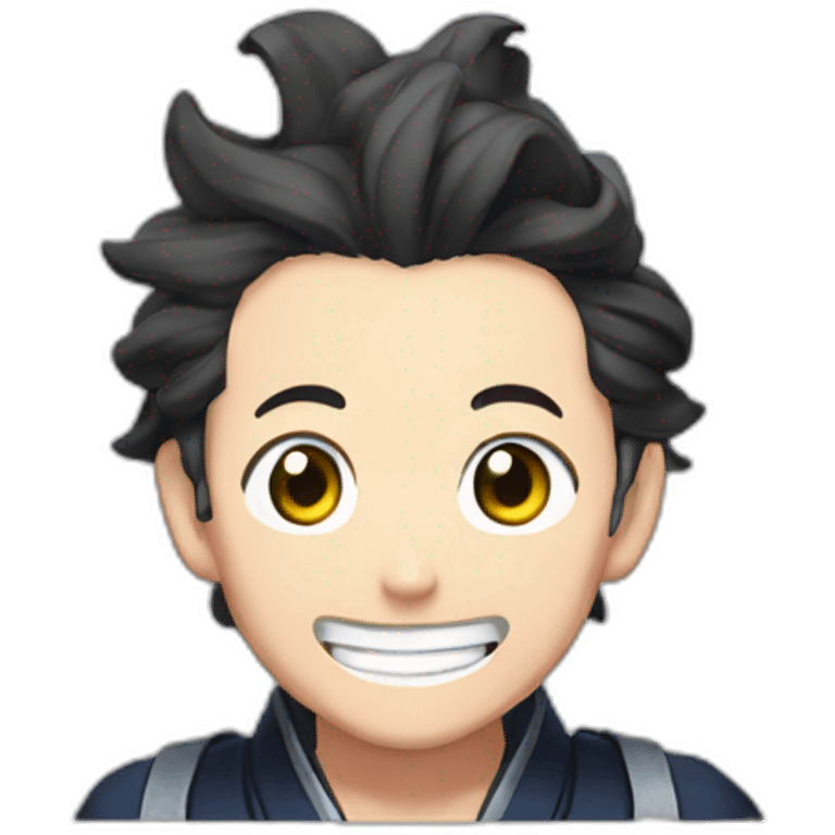 Tanjiro Kamado happy emoji