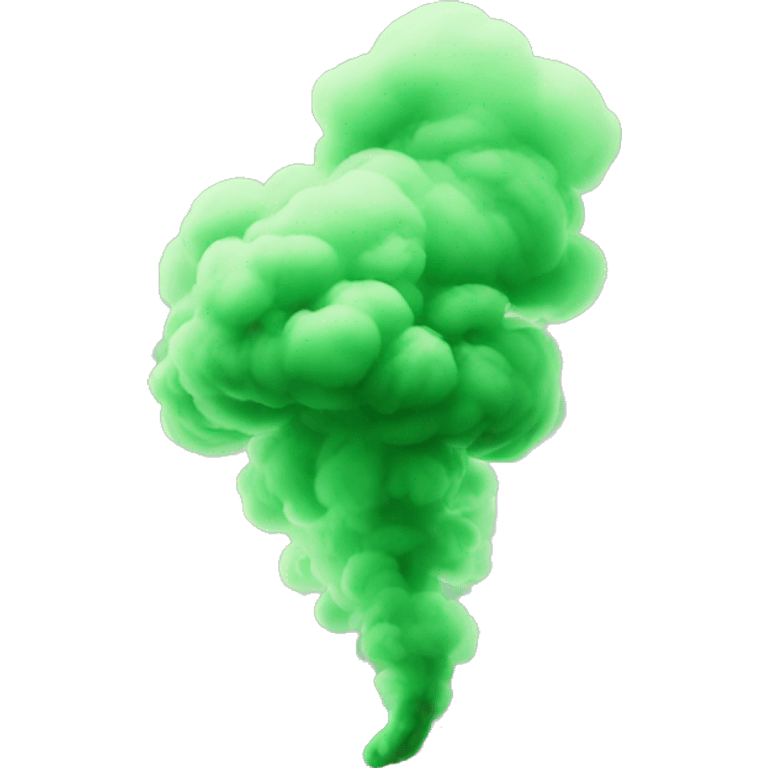 green smoke emoji