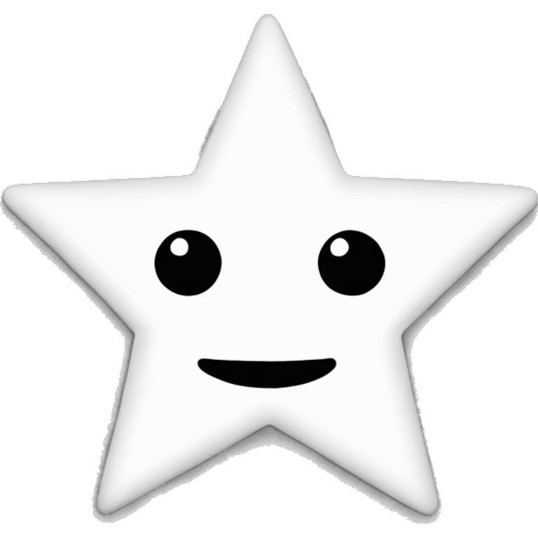 White star emoji