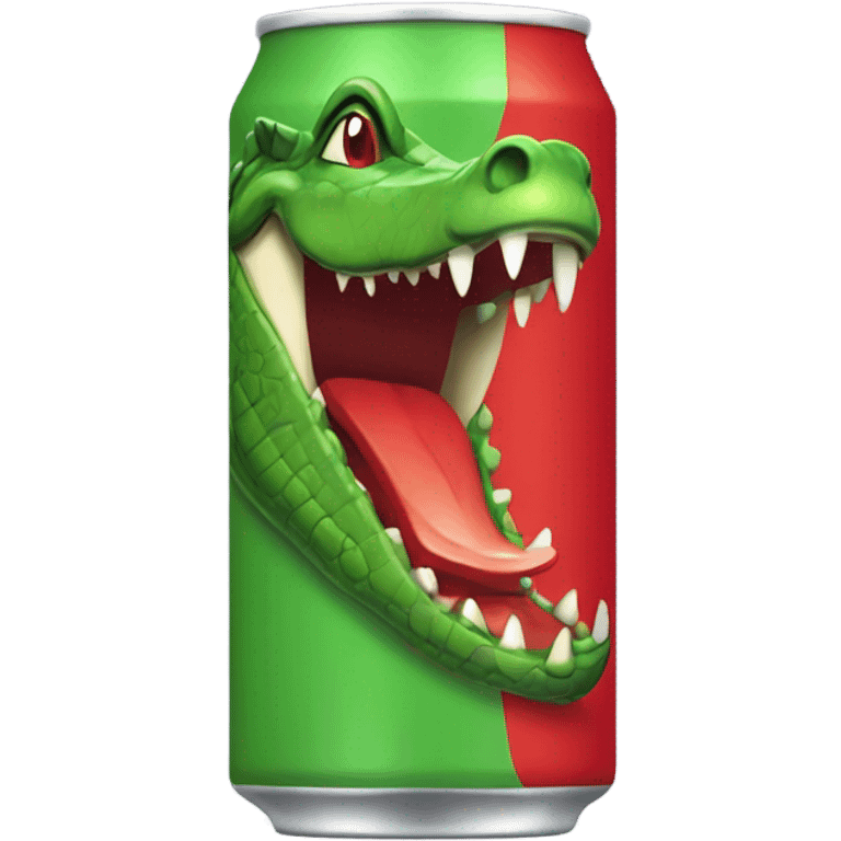 Apple Alligator Energy Drink can emoji