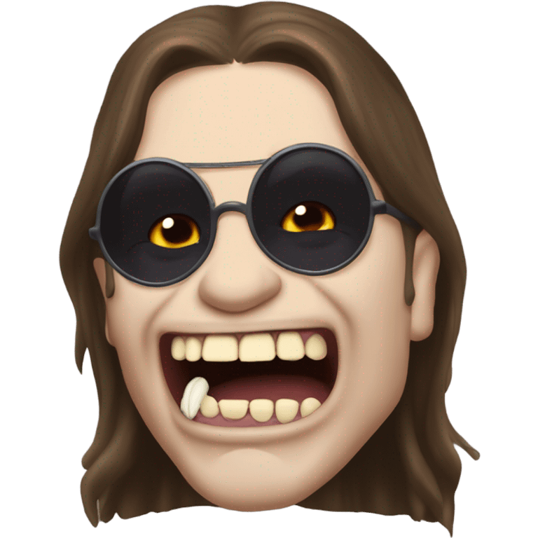 ozzy osbourne biting like a vampire emoji