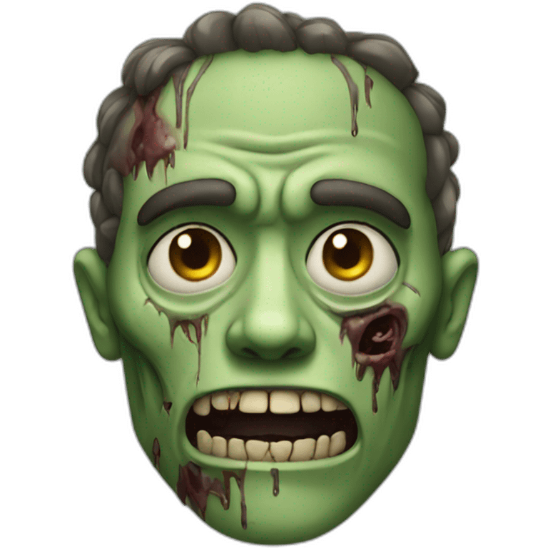 Zombie human emoji