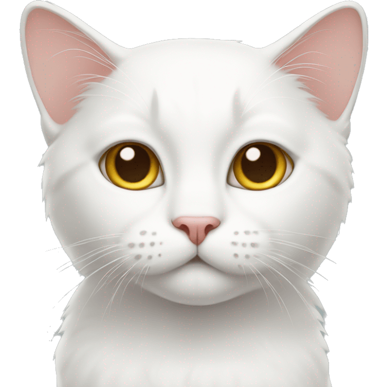 White cat  emoji