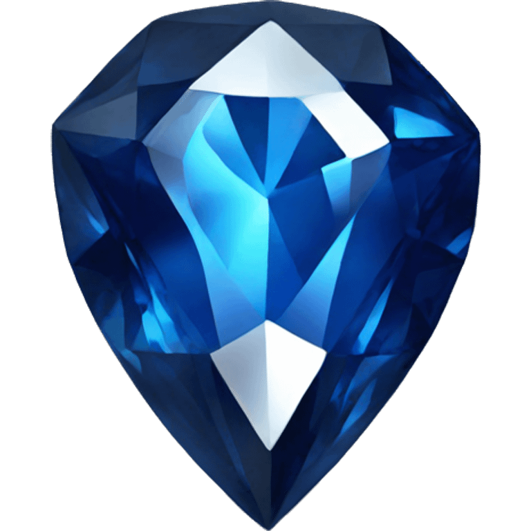 Sapphire gemstone  emoji