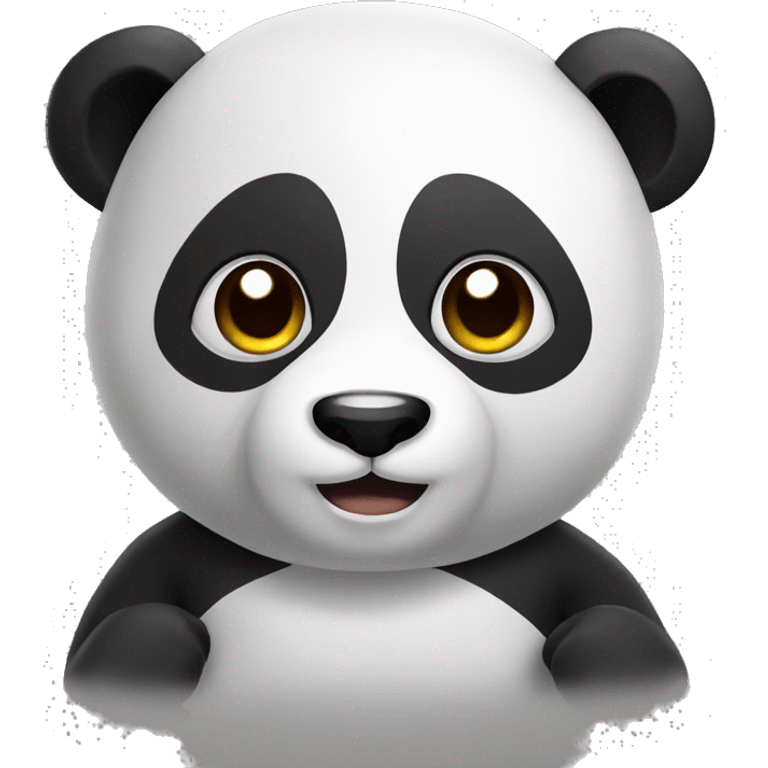 panda in cast emoji