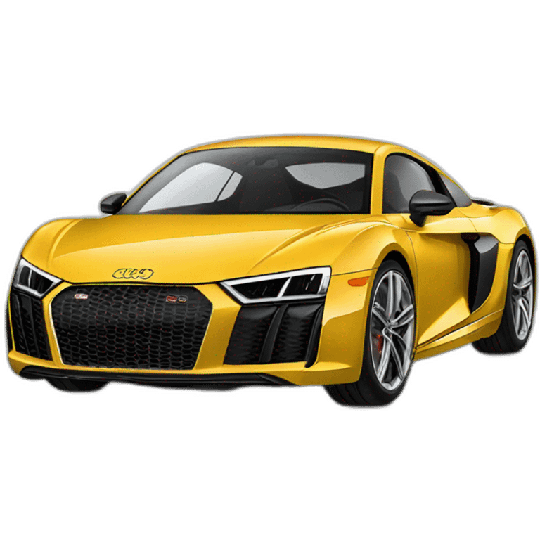 Audi r8 emoji