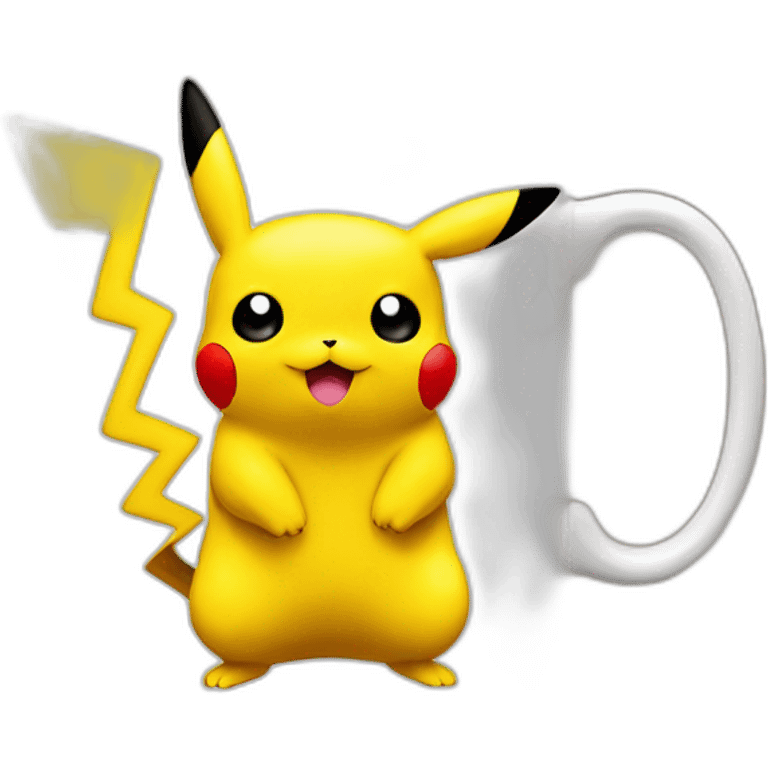 Tasse pikachu emoji