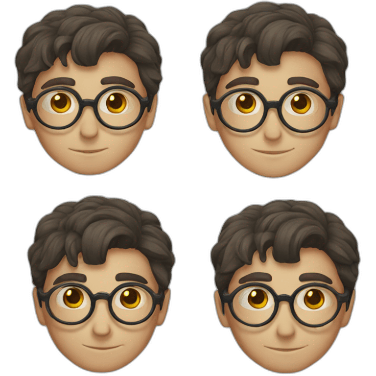 glasses harry potter emoji