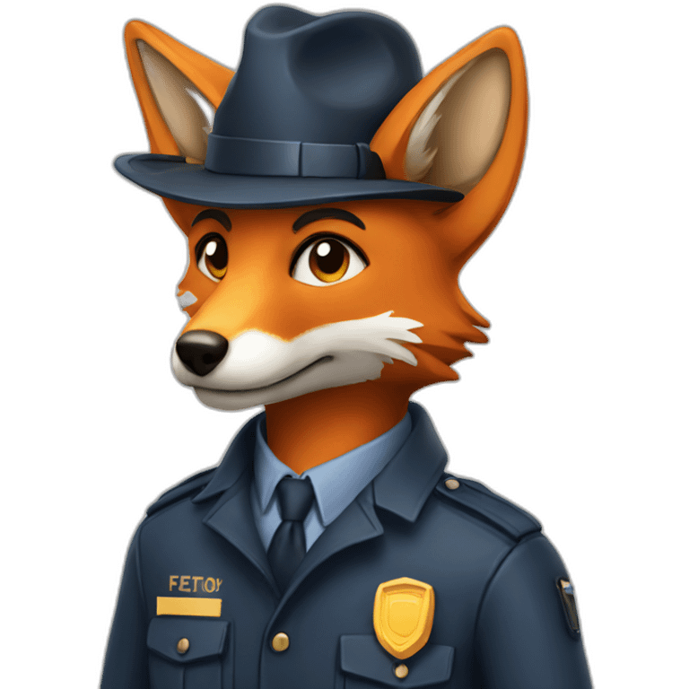 fox inspector emoji