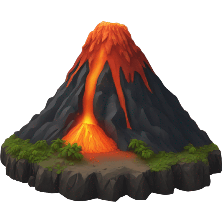 Volcano emoji