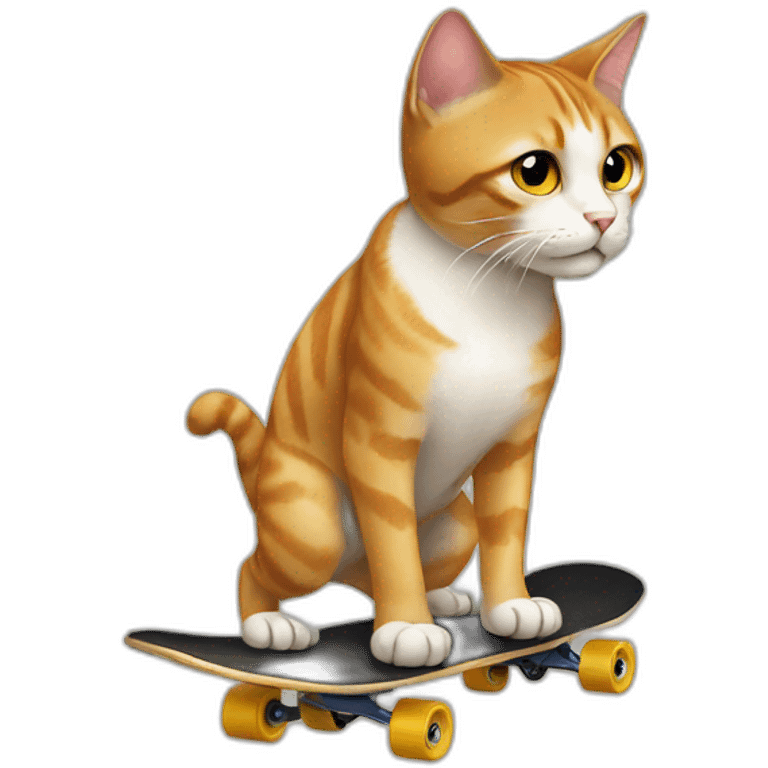 cat-on-a-skateboard emoji