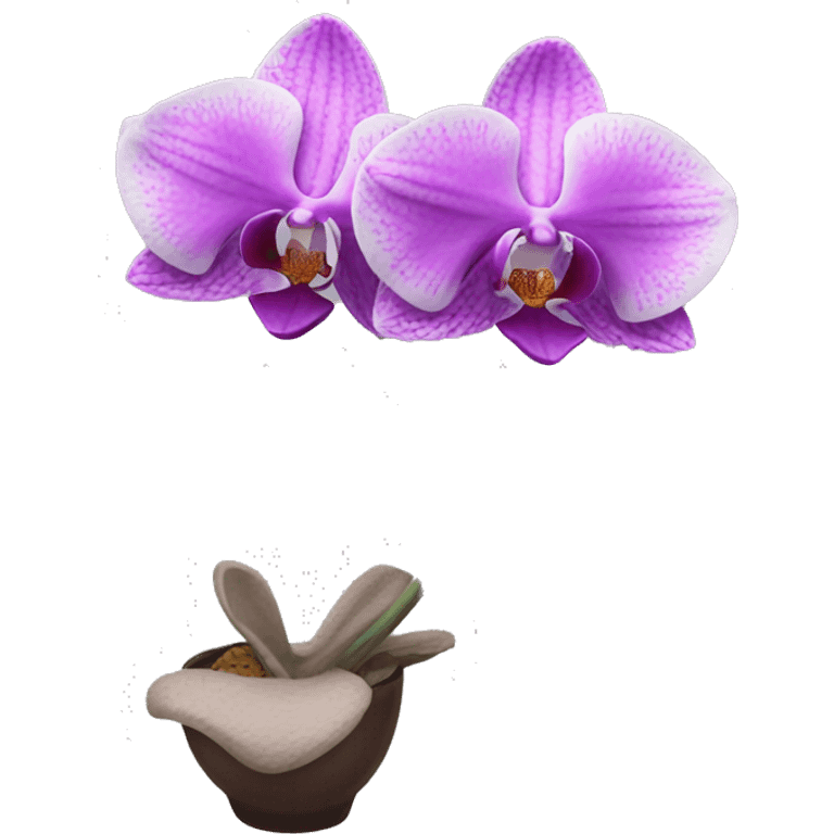 Orchid emoji