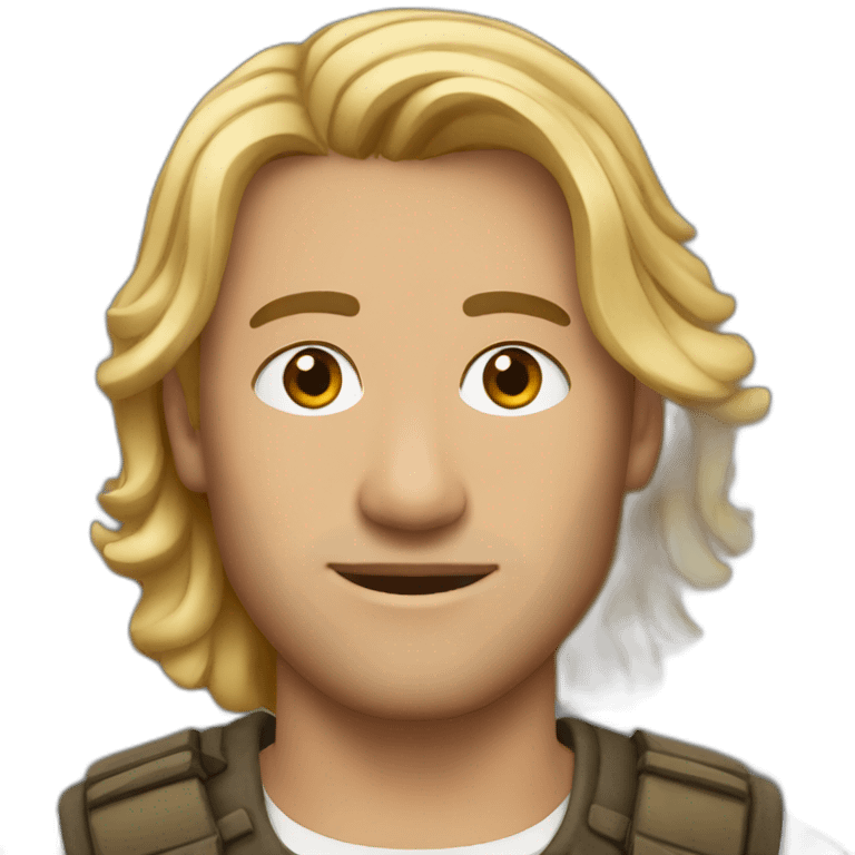 Man Georgia Tbilisi dark blond emoji